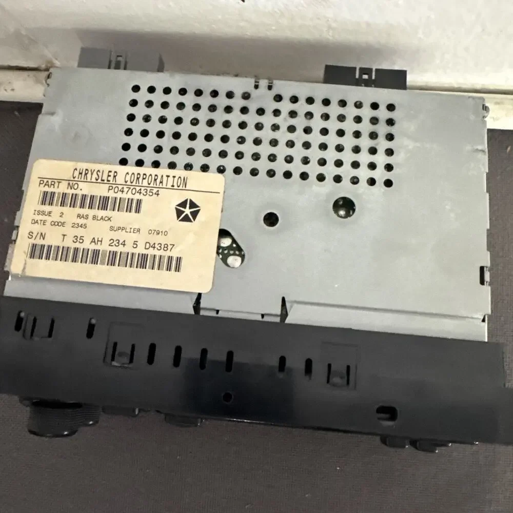 Chrysler Corporation Radio Part No. P04704354 Am/FM Cassette Parts Only Untested